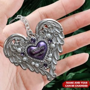 I'm Always With You - Personalized Memorial Keychain