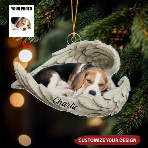 Custom Photo No Greater Companion - Memorial Personalized Ornament