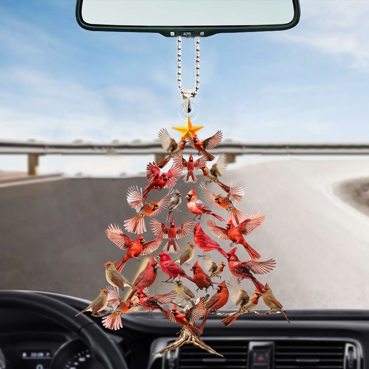 Cardinal Car Ornament - Perfect Gift For Cardinal Lovers - Image 3