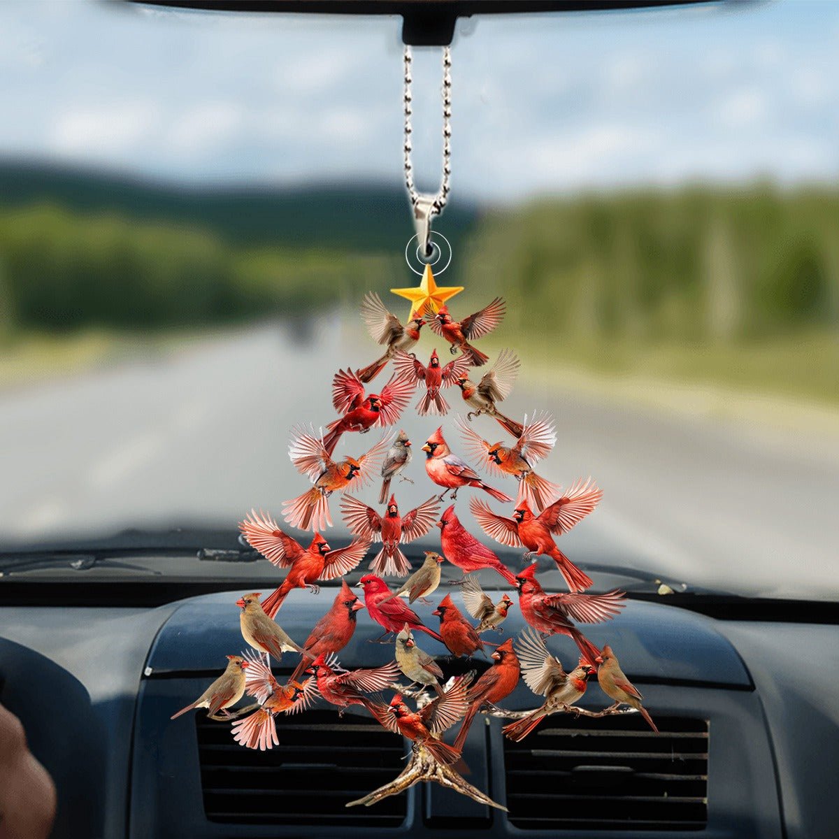 Cardinal Car Ornament - Perfect Gift For Cardinal Lovers - Image 4