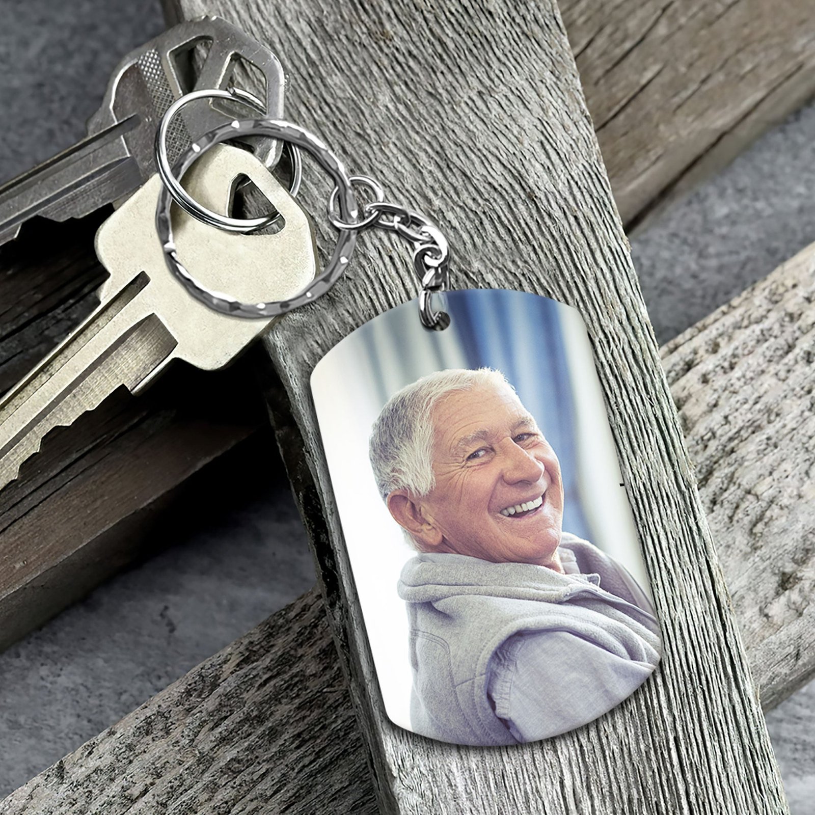 I Will Carry You With Me Til' I See You Again - Personalized Keychain - Loving, Memorial Gift For Family With Lost Ones - Image 3