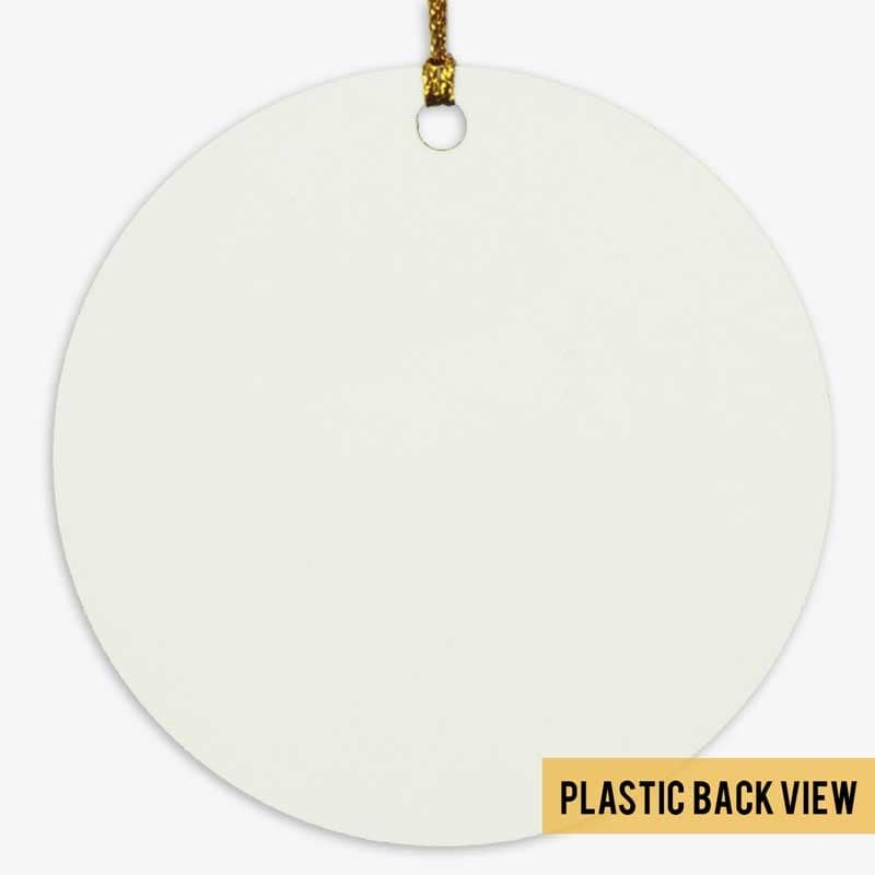 Cardinals Personalized Memorial Circle Ornament - Image 3