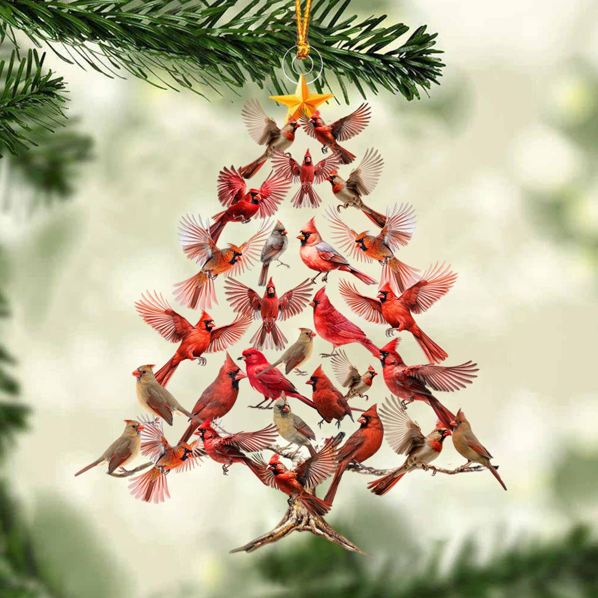 Cardinal Christmas Ornament - Perfect Gift For Cardinal Lovers - Image 2